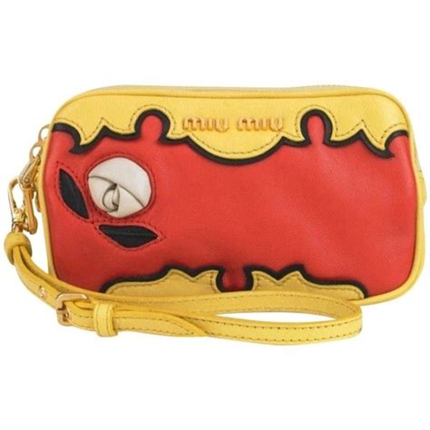 pre-owned miu miu springtime wristlet|Miu Miu second.